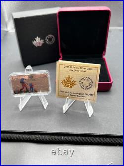 2017 Canadian $25 The Great Trail 1.5 oz Fine Silver Coin