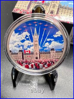 2017 Celebrate Canada Day Fine Silver $30 Coin. 9999 Royal Canadian Mint 2 Oz