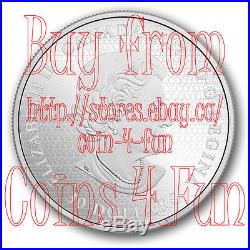 2017 Celebrating Canada 150 Parliament Hill 2oz $30 Glow-In-The-Dark Silver Coin