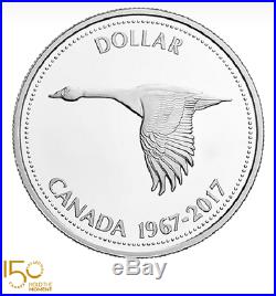 2017 Commemorative 7 Coin Proof Set, 1967 Centennial Design, Silver/gold, No Tax