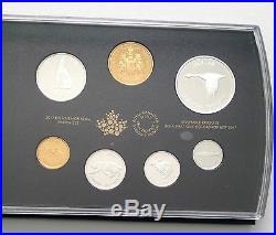 2017 Commemorative Pure Silver 7-Coin Proof Set 1967 Centennial Coins
