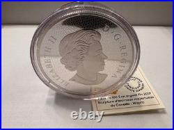 2017 Elk Sculpture of Majestic Canadian Animals $100 pure 10oz. 999 coin Canada