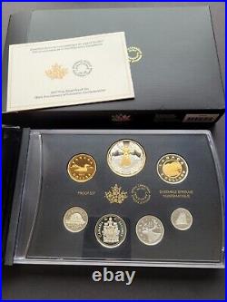 2017 Fine Silver Proof Set 100 Th. Ann. Of Canadian Confederation