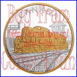 2017 Locomotives Across Canada 1 oz $20 Pure Silver 3-Coin Set with Display Case