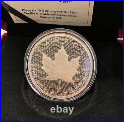 2017 Maple Leaf 150th Canada Anniversary 2oz Pure. 9999 Silver Coin Canada