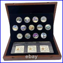 2017 Oh Canada 13 Coin Set $10 Fine Silver Coins #38-01