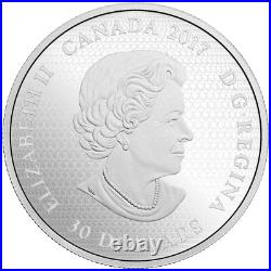2017 Two Ounce $30 Celebrating Canada Parliament Building Pure Silver Glow Coin
