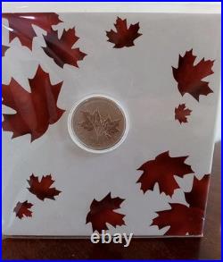 2018 $10 MAPLE LEAVES, FINE SILVER COIN, Sealed. 9999