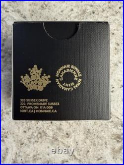 2018 15.87g 99.99% PURE SILVER $10 CANADIAN COIN. THE YEAR OF THE DOG. OGP+COA