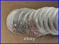 2018 1/2 oz. Canadian $2 Polar Bear. 9999 Fine Silver Coins (Roll of 20)