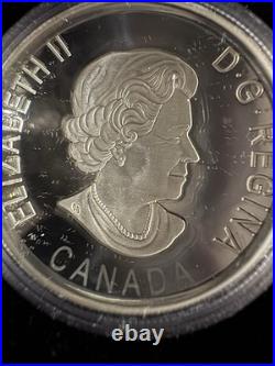 2018 1oz 99.99% PURE SILVER 180th ANNIVERSARY OF CANADIAN BASEBALL. OGP+COA