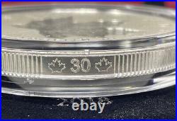 2018/2019 Canada 3oz Fine Silver 30th Anniversary Of The SML 2-Coin Set #28-07