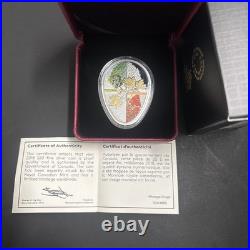 2018 $20 Four Seasons of the Maple Leaf Pure Silver Coin