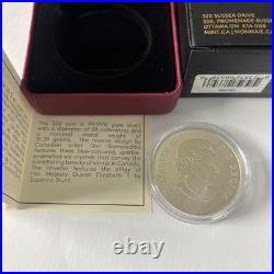 2018 $20 fine silver coin ice crystals