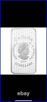 2018 $25 Fine Silver 4-Coin Set Rare Historical Currency of Canada Playing Cards