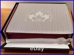 2018 30th Anniversary 3oz (Total) Fine Silver Maple Leaf Coin/Bar Combo Pristine