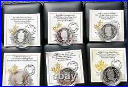 2018 $3 Thirteen Teachings Froms Grandmother Moon 11 Coins Set Pure Silver