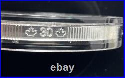 2018/9 Canada Fine Silver 3oz 2-coin Set 30th/40th Anniversary Maple Leaf. 28-07