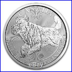 2018 Canada 100-Coin Silver Predator Wolf APMEX Mini Monster Box SKU#166775