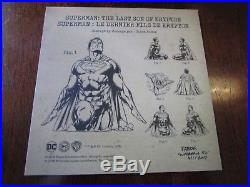 2018 Canada $100 Superman The Last Son Of Krypton Fine Silver Sculpture Coin