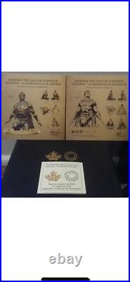 2018 Canada $100 Superman The Last Son of Krypton Fine Silver Sculpture Coin