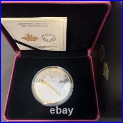 2018 Canada $10 Silver Coin SML 30 Years Maple Leaf Anniversary