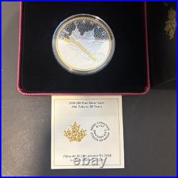 2018 Canada $10 Silver Coin SML 30 Years Maple Leaf Anniversary