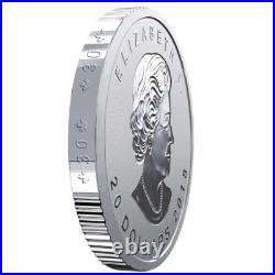 2018 Canada $20 DOUBLE INCUSE 30th Anniversary of The SML Pure Silver Coin