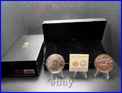 2018 Canada $20 Fine Silver Coin & Bronze Medallion 100th Anniversary CNIB 2018 Canada $20 Fine Silver Coin & Bronze Medallion 100th Anniversary CNIB