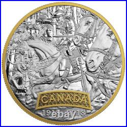 2018 Canada $20 Fine Silver Coin First World War Allied Forces Canada