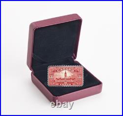 2018 Canada $20 Fine Silver Coin Historical Stamps Parliament Building 1927 3c