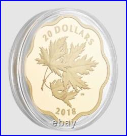 2018 Canada $20 Fine Silver Coin Iconic Maple Leaves Master Club