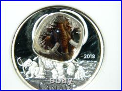 2018 Canada $20 Frozen In Ice Woolly Mammoth Silver Coin Ngc Pf69 Ultra Cameo
