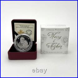 2018 Canada $20 Wedding of Prince Harry and Meghan Markle, 1 oz Fine Silver