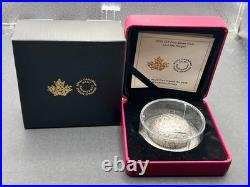 2018 Canada $25 Fine Silver Ultra High Relief 3D Helmet Lest We Forget