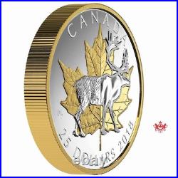 2018 Canada $25 Timeless Icons Caribou Pure Silver Coin