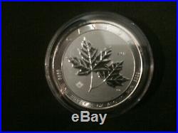 2018 Canada 2oz $10 Maple Leaf twin Leafs Silver Bullion Coin