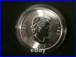 2018 Canada 2oz $10 Maple Leaf twin Leafs Silver Bullion Coin