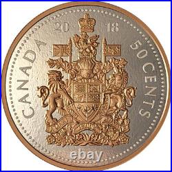 2018 Canada 50-Cent Big Coin Series 5 Ounce Fine Silver Coin