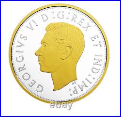 2018 Canada 50-cent Fine Silver Coin 75th Anniversary of the 1943 Half-Dollar