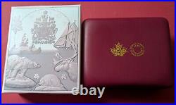2018 Canada 5 oz. Fine Silver Rose-Gold Plated 5-Cent Big Coin Series