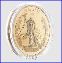 2018 Canada A Modern Allegory Borealia $20 99.99% Pure Silver Coin