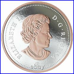 2018 Canada Coloured Silver Dollar Big Coin 5 oz. Fine Silver