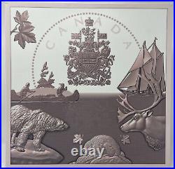 2018 Canada Fine Silver 5oz Big Coin Series 7-Coin Set #31-01