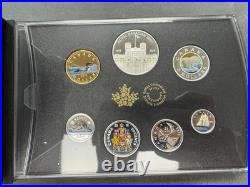2018 Canada Fine Silver Colourized 6-Coin Proof Set Classic Coins