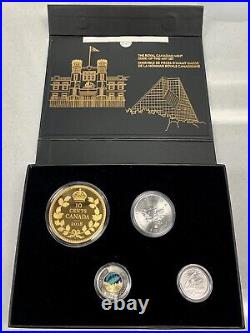 2018 Canada Royal Canadian Mint State of the Art 4-Coin Set with Silver Maple