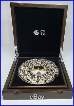 2018 Canada SILVER Puzzle Coin Set-Canadian History-14 coins-16.15 troy oz