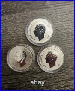 2018 Canada The Coins That Never Were! 3-Coin Set 1oz Fine Silver Coins RCM