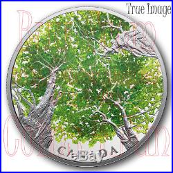 2018 Canadian Canopy The Maple Leaf 2 OZ $30 Pure Silver Coin