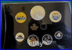 2018 Canadian Fine Silver Colourized 7 Coin Set